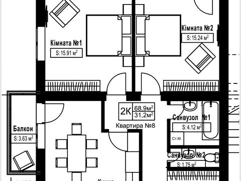 квартира за адресою Весняна вул., 10-А