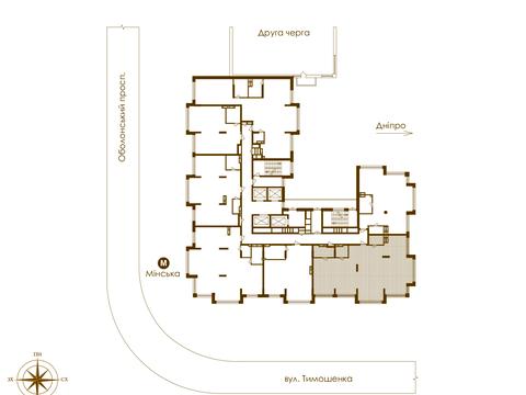 квартира по адресу Оболонский просп., 26