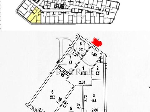квартира по адресу Причальная ул., 14