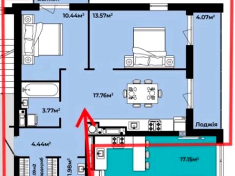 квартира за адресою Трускавецька вул., (Будинок 10)