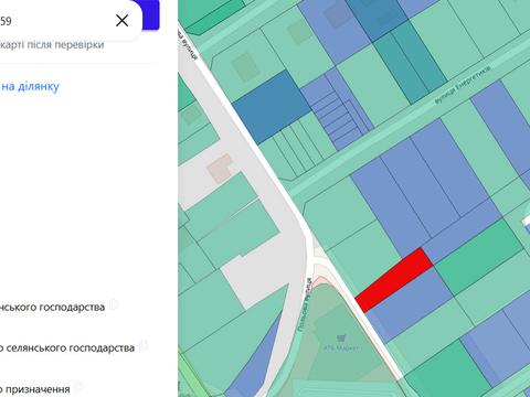 ділянка за адресою Польова вул.