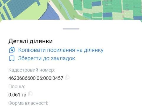 ділянка за адресою