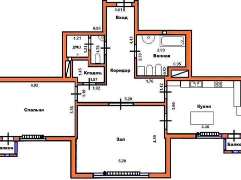 квартира по адресу Валерия Лобановского просп. (Краснозвездный), 6-Г