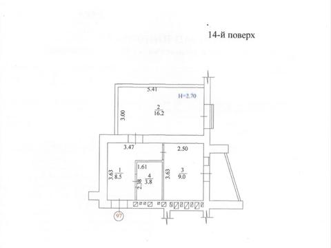 квартира по адресу Искринский пер., 19б