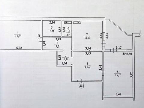 квартира по адресу Коноплянская ул., 22-Б