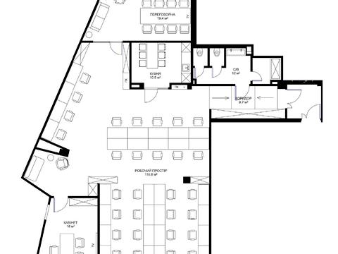 комерційна за адресою Князів Острозьких вул. (Московська), 31/33