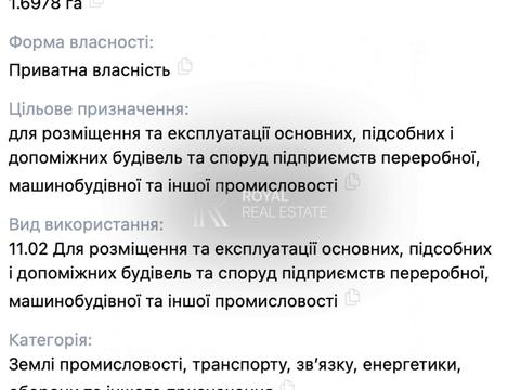 ділянка за адресою Центральної Ради вул., 1