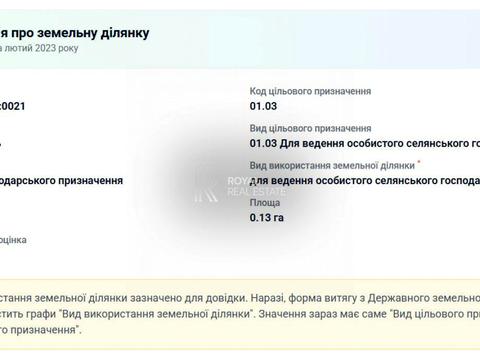 участок по адресу Ковпака