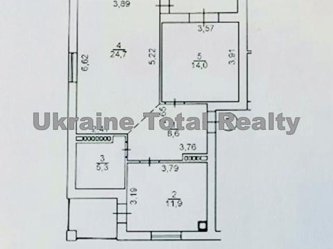 квартира за адресою Центральна вул., 38-Б