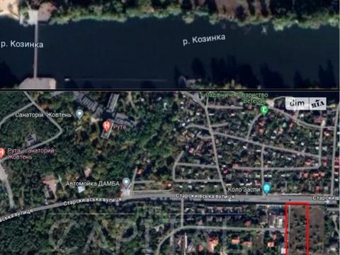 участок по адресу Старокиевская ул.