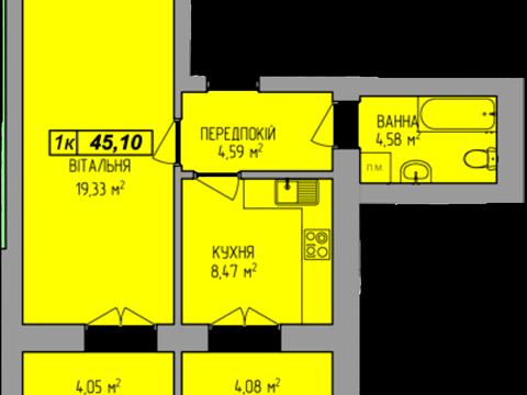 квартира по адресу Августина Волошина ул., 2-Б