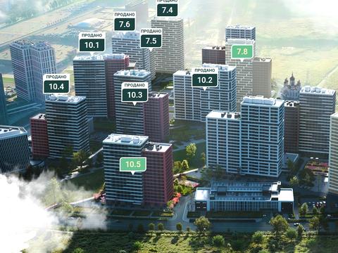 квартира по адресу Олександра Олеся ул., (Будинок 10.10)