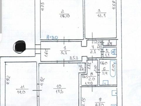 квартира по адресу Машинистов ул., 6