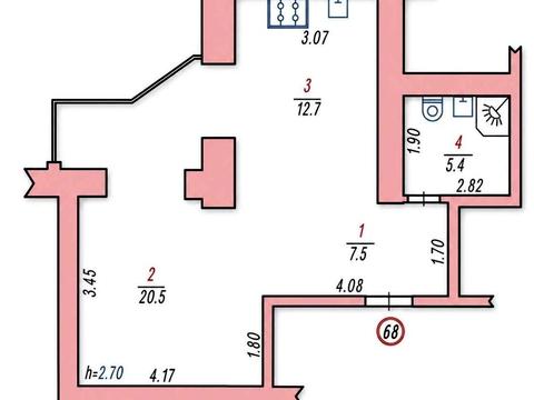 квартира по адресу Панаса Мирного ул., 14/3-Б