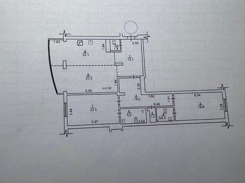 квартира по адресу Яблоневая ул., 6