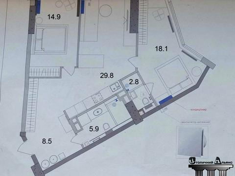 квартира за адресою Берестейський просп. (Перемоги), 11 к2