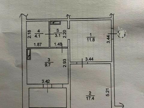 квартира по адресу Кургузова ул., 11-В
