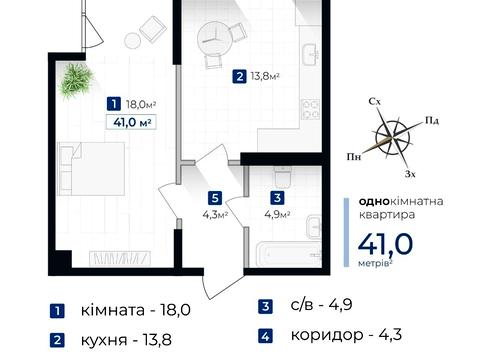 квартира по адресу Гната Хоткевича ул., 3