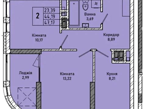квартира за адресою Івана Миколайчука вул., (Будинок 1)