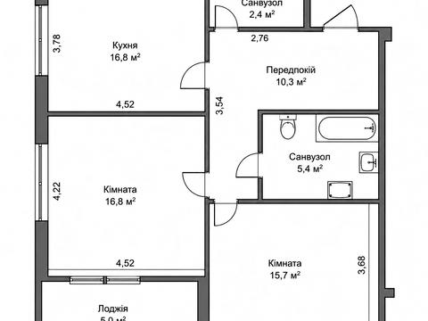 квартира за адресою Глибочицька вул., 25/15