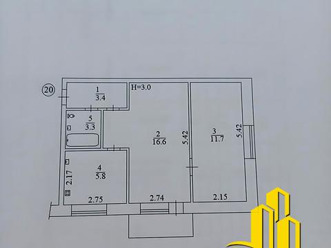 квартира по адресу Костанайський пер., 8/2
