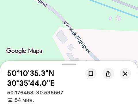 ділянка за адресою Підгірна