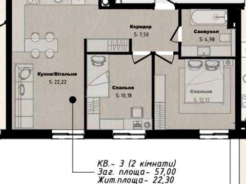 квартира за адресою Миколи Пимоненка вул. (), (Будинок)