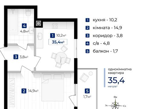 квартира по адресу Евгения Коновальца ул., (Будинок 9)