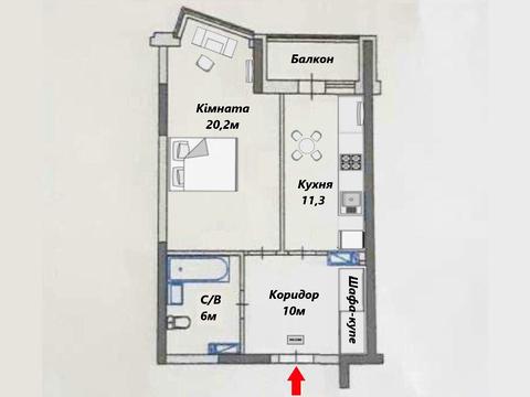 квартира за адресою Драгоманова вул., 2