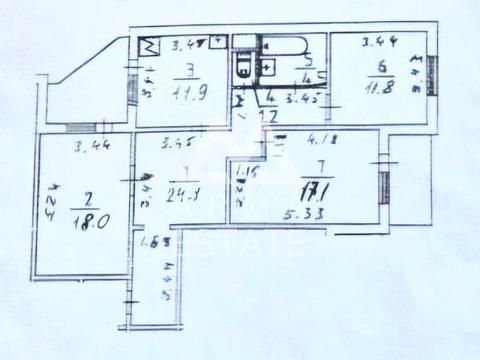 квартира по адресу Вишняковская ул., 7-Б