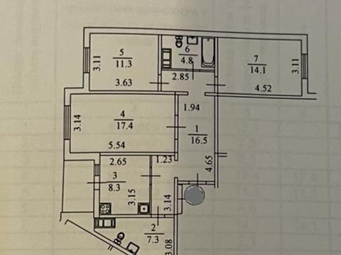 квартира по адресу Милославская ул., 18