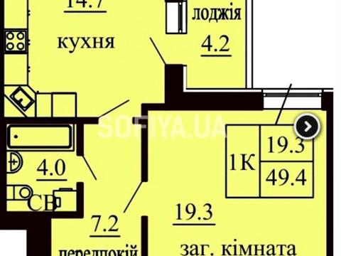 квартира за адресою Миру вул., 50