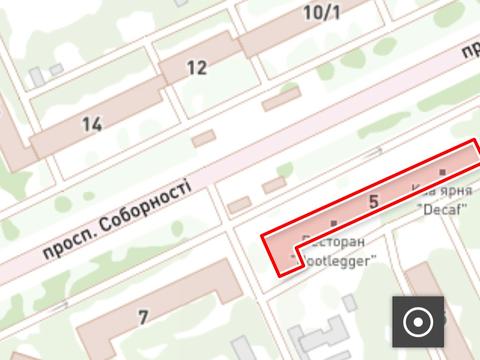 комерційна за адресою Соборності просп. (Возз'єднання), 5