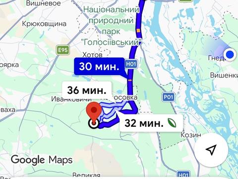 ділянка за адресою Комарова, 39