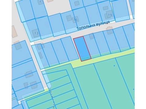 участок по адресу Топольна