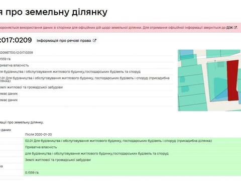 ділянка за адресою соснова, 3