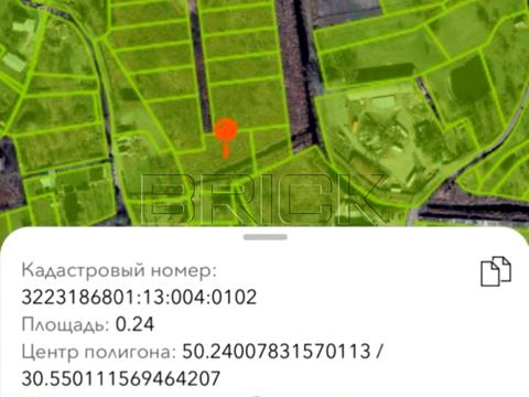участок по адресу Боровкова ул.