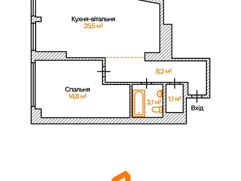 квартира за адресою Академіка Заболотного вул., 1-Б