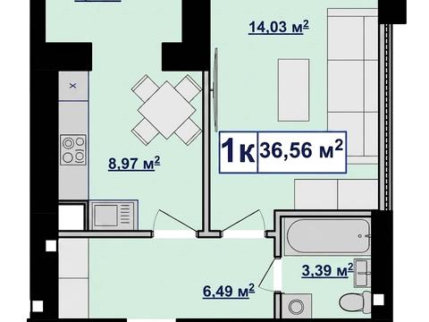квартира по адресу Стефаника ул., (Будинок 1)