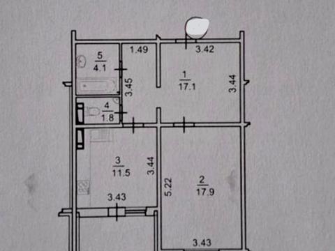 квартира за адресою Миколи Закревського вул., 97-А