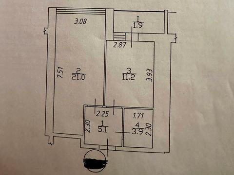 квартира за адресою Багряного вул., 43