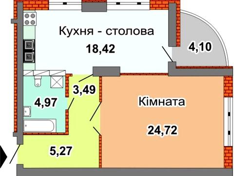 квартира за адресою Валерія Лобановського просп., 150-Д