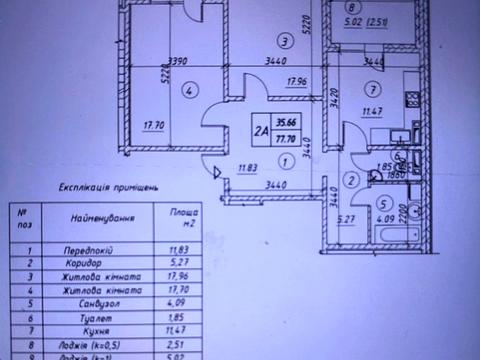 квартира за адресою Балтійський пров., 3