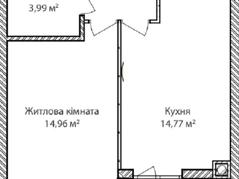 квартира по адресу Ольги Кобилянської ул. (Достоевского), 1-В/16