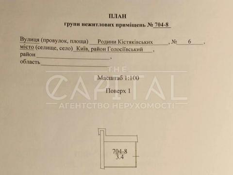 комерційна за адресою Родини Кістяківських вул., 6