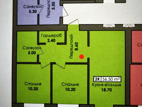 квартира за адресою Капушанська вул., (Будинок А01-2)