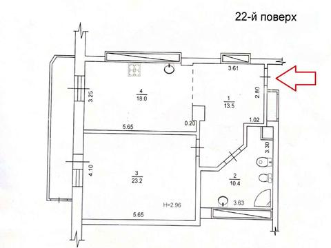 квартира за адресою Науки просп. (Леніна), 45/3 к2