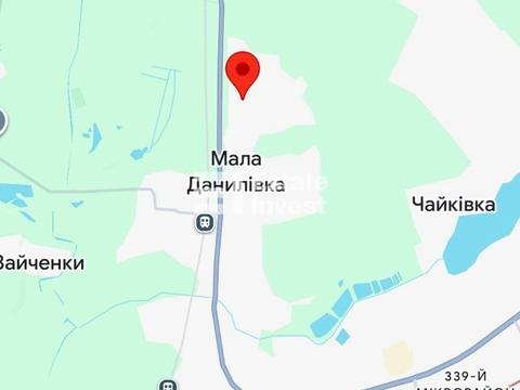 ділянка за адресою смт. Мала Данилівка, Левченка