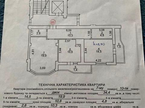 квартира по адресу Ивана Величковского ул., 2