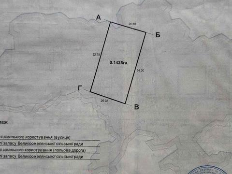 ділянка за адресою Музиківська